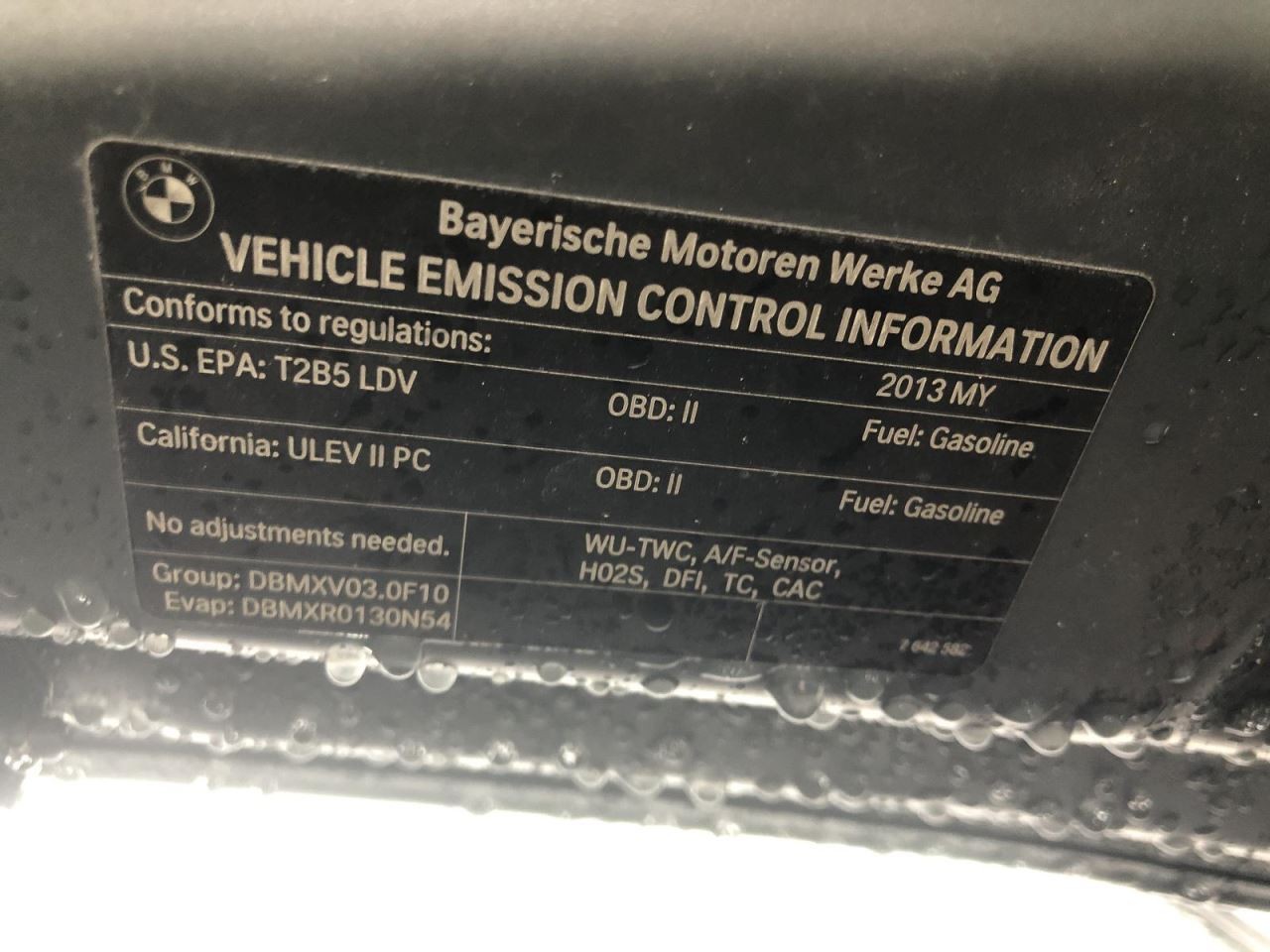 2013 BMW 535i Automatic Transmission 251k 8 Speed fits RWD 925470