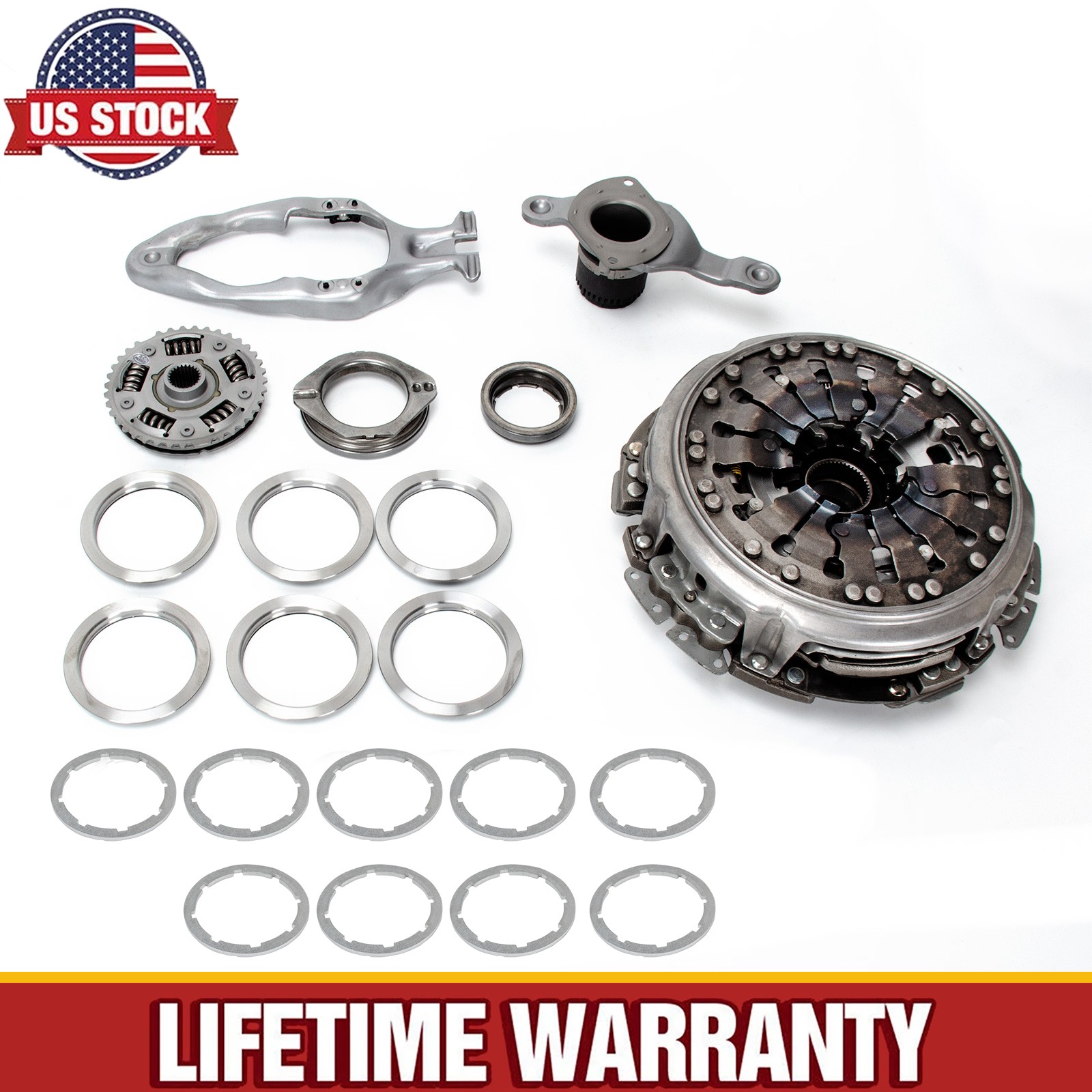 0AM DQ200 DSG Transmission Dual Clutch Kit 602000600 For CC TT Jetta 7-Speed