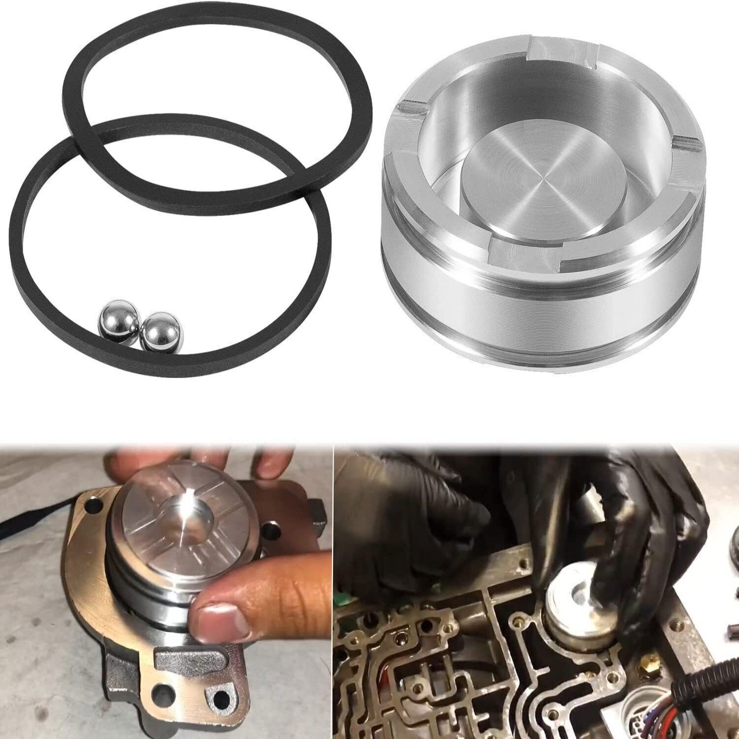 OE# 4L60E 1-2 Accumulator UPGRADE Piston Accumulator Housing Assembly 4L65E US