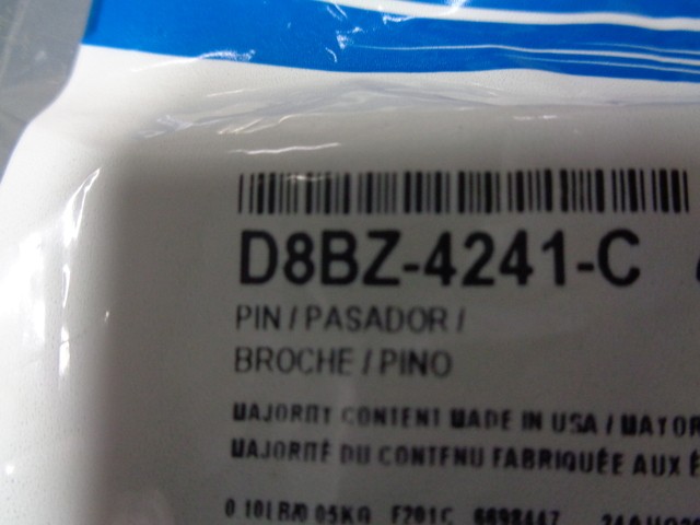Genuine Ford Lock Pin D8BZ-4241-C