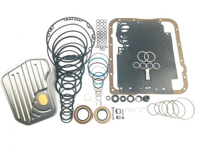 4L60E Transmission Overhaul Paper Rubber Kit & Seal Kit W/ Deep Filter 93-03