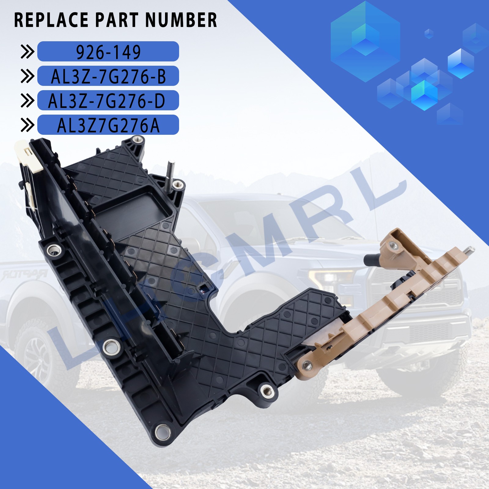 OEM Conductor Plate w/ Valve Body Module Connector & Valve Body AL3Z-7G276-D