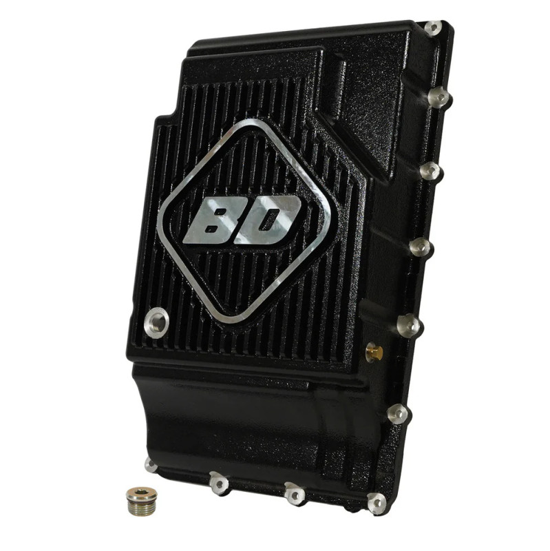 BD Diesel 1061717 Deep Sump Transmission Pan for 17-24 Ford 10R60/10R80