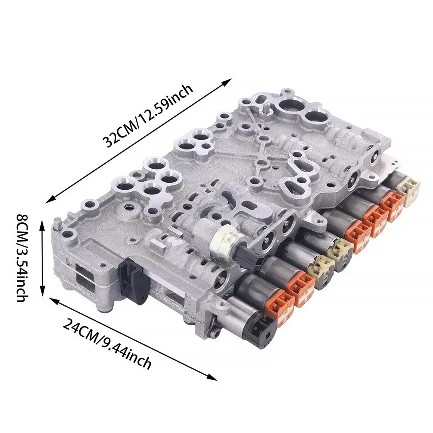 9HP48 Transmission Valve Body 10 Solenoids For LandRover Chrysler Honda 9 Speed
