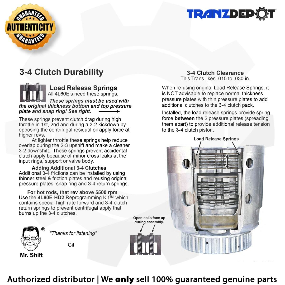 TransGo 4L60E SHIFT KIT (#SK 4L60E)