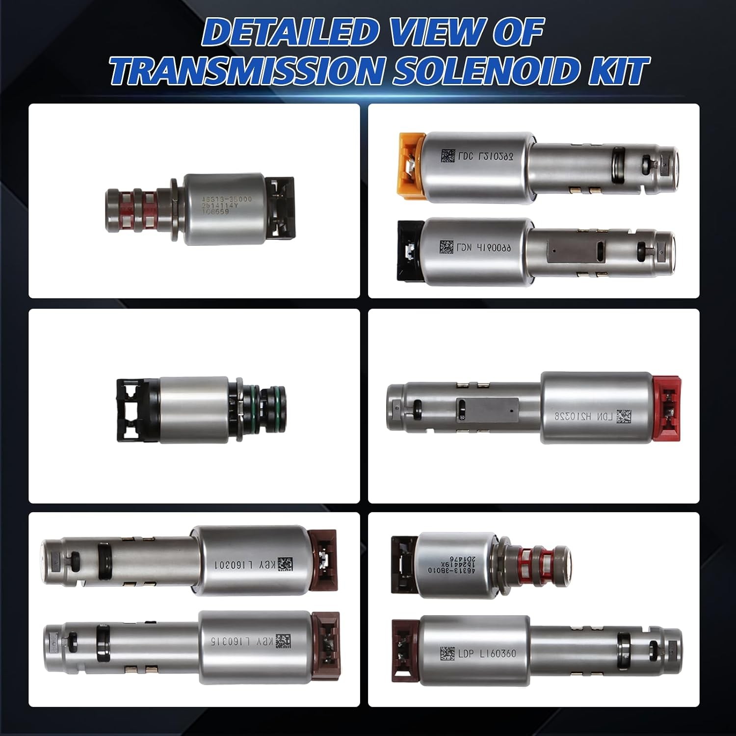 A8TR1 Transmission Solenoid Valve Kit for Hyundai Genesis 8 SPEED