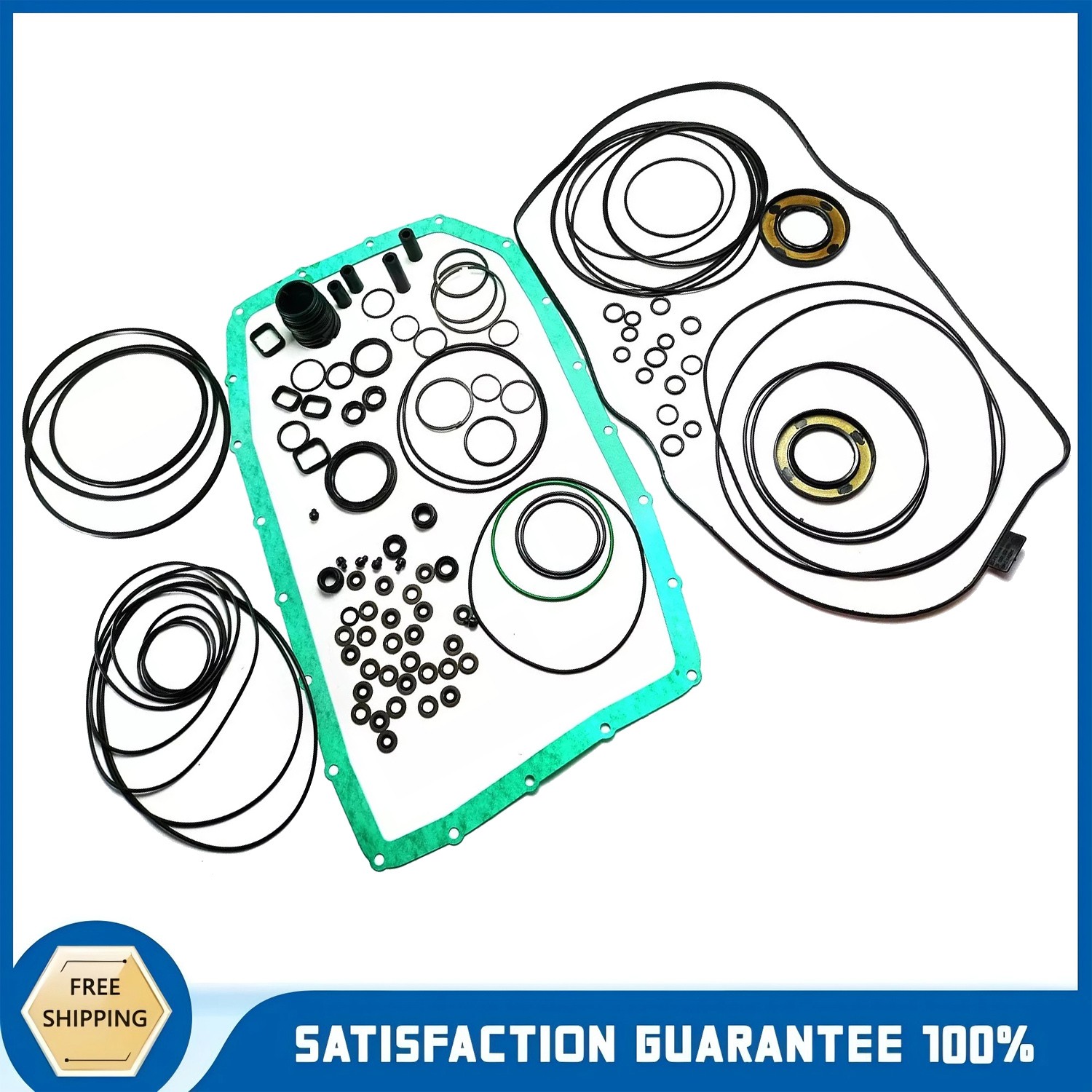 Transmission Overhaul Rebuild Kit Gasket Seals Rings For BMW X3 X5 X6 ZF6HP26