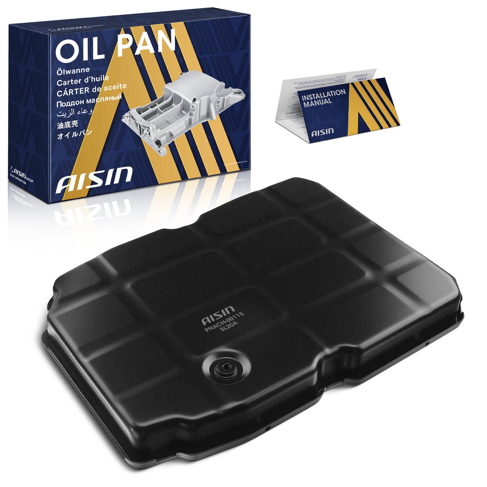 AISIN Transmission Oil Pan for Jeep Grand Cherokee Wrangler Dodge 2005-2016