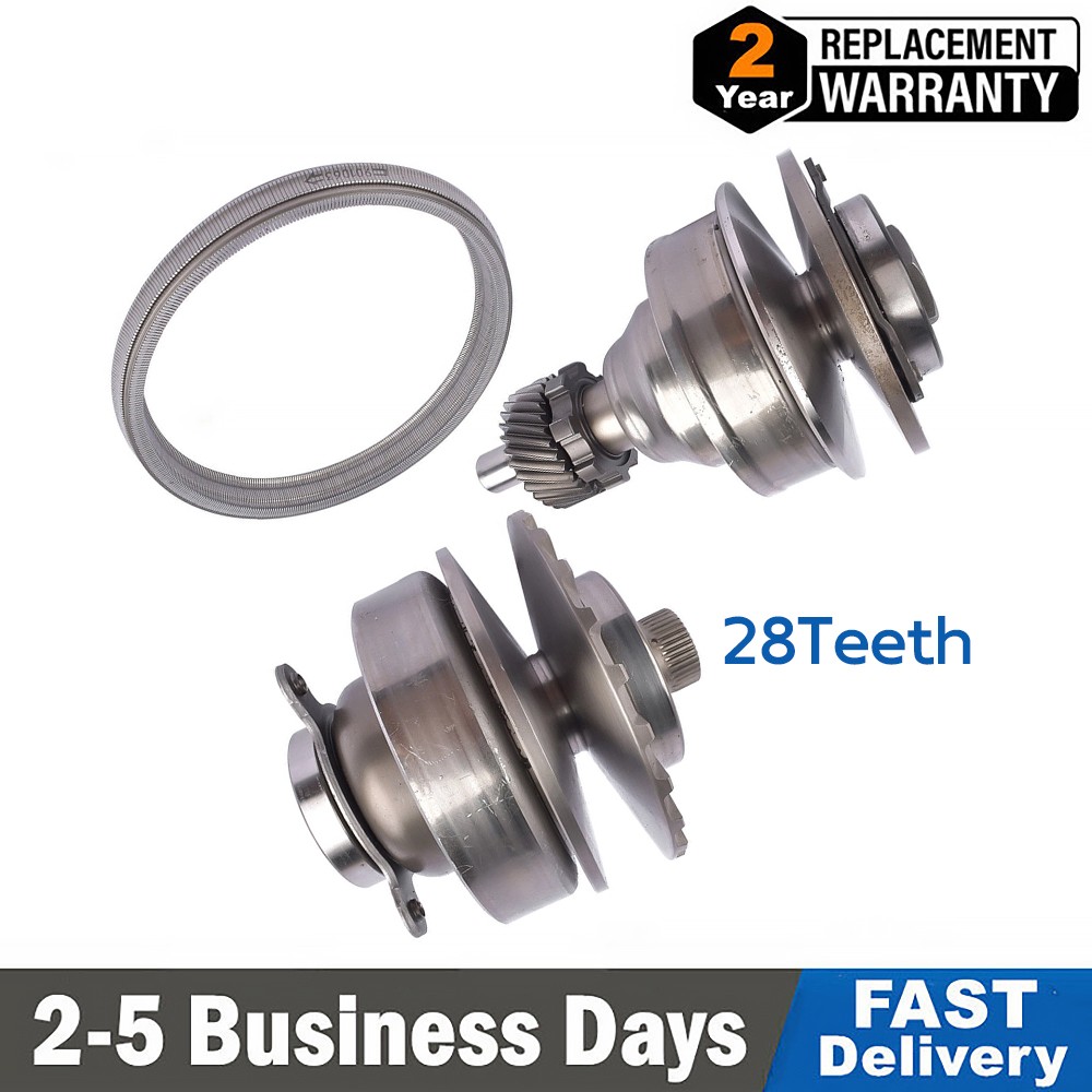 CVT Trans Chain Belt & Pulley Set 28T for Nissan Murano JX35 3.5L RE0F09A JF010E