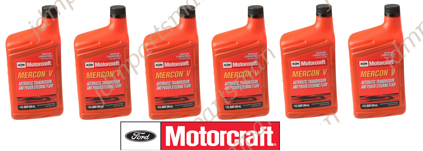6 Quarts Motorcraft Mercon V ATF Transmission Fluid XT5QMC FOR Ford Vehicles 🔥