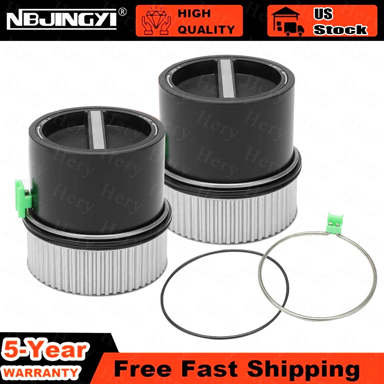 Set of 2 Automatic Locking Hubs For 99-04 Ford F250 F350 Super Duty 4×4