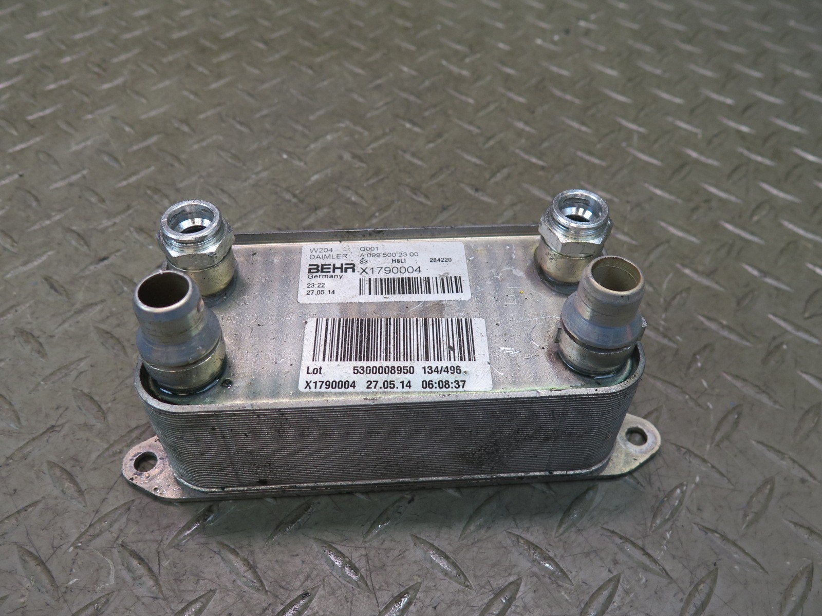 2012-2015 MERCEDES R172 SLK250 AUTO TRANSMISSION OIL COOLER RADIATOR