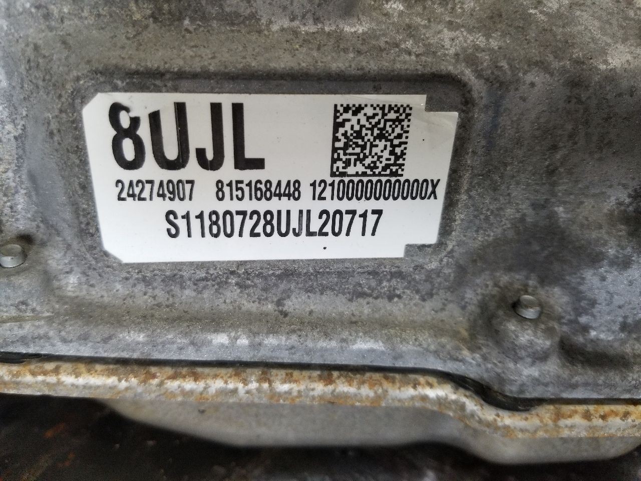 Automatic Transmission 4WD 6.2L 8 Speed 4X4 2018 CHEVY SILVERADO 1500 88K MILES