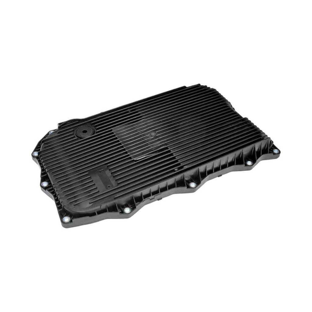 For BMW X1 2012 2013 2014 2015 Transmission Pan CAPA Plastic Black 9 Qt Capacity