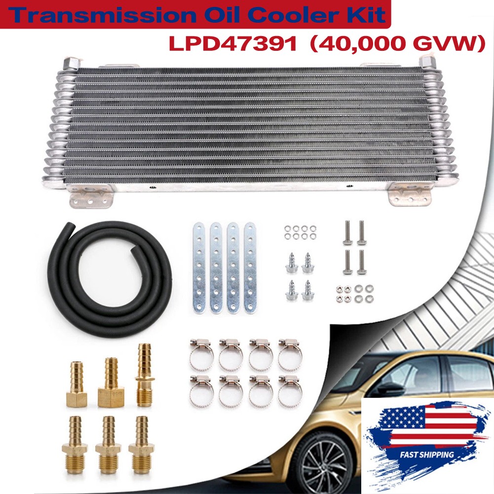 TruCool Automatic Trans Oil Cooler Kit 40000 GVW LPD47391 #/