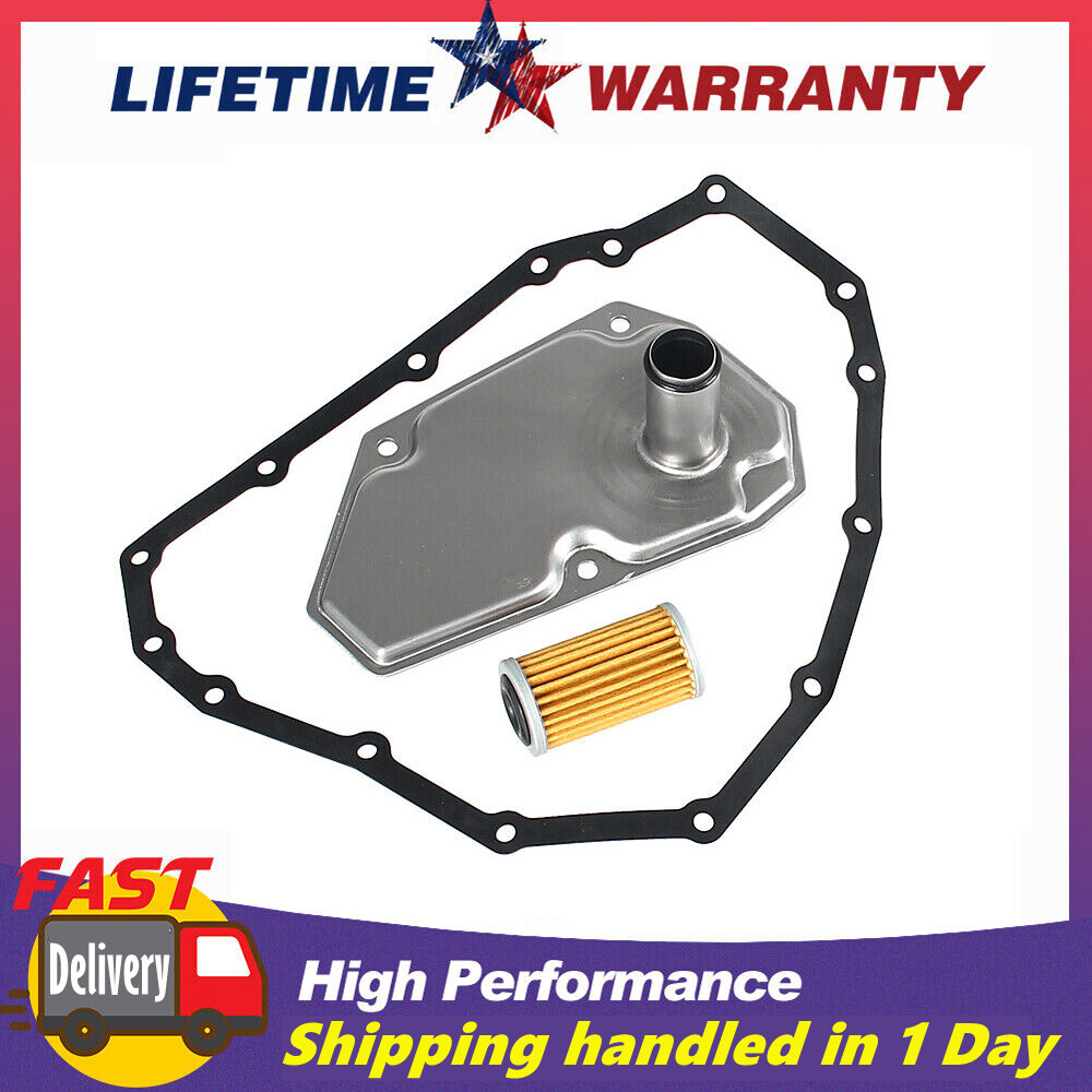 3Pcs Transmission Oil Filters W/Pan Gasket For 2012-2019 NISSAN SENTRA VERSA