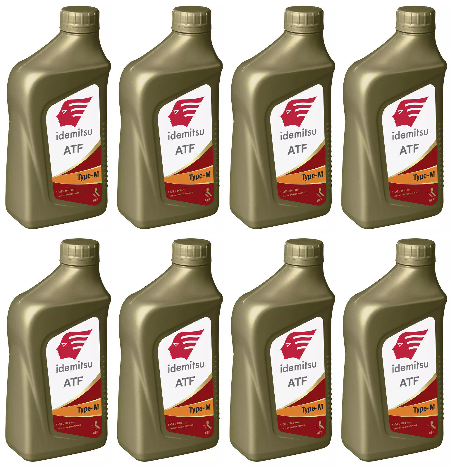 For Auto Trans Type M Fluid IDEMITSU OEM Set of 8 for Mazda M5 A/T Brand New