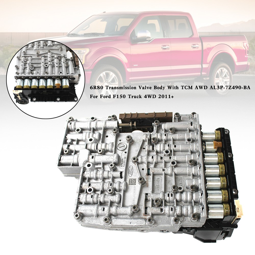 6R80 Transmission Valve Body w/TCM AWD AL3P-7Z490-BA For Ford F150 Truck 4WD 11+