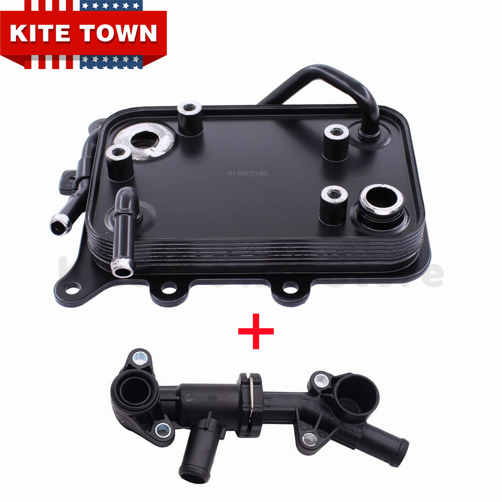 Transmission Oil Cooler Warmer & Valve for 2016-2019 Hyundai Tucson Kia Sorento