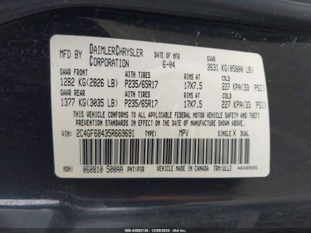 Transfer Case Fits 04-06 PACIFICA 441192