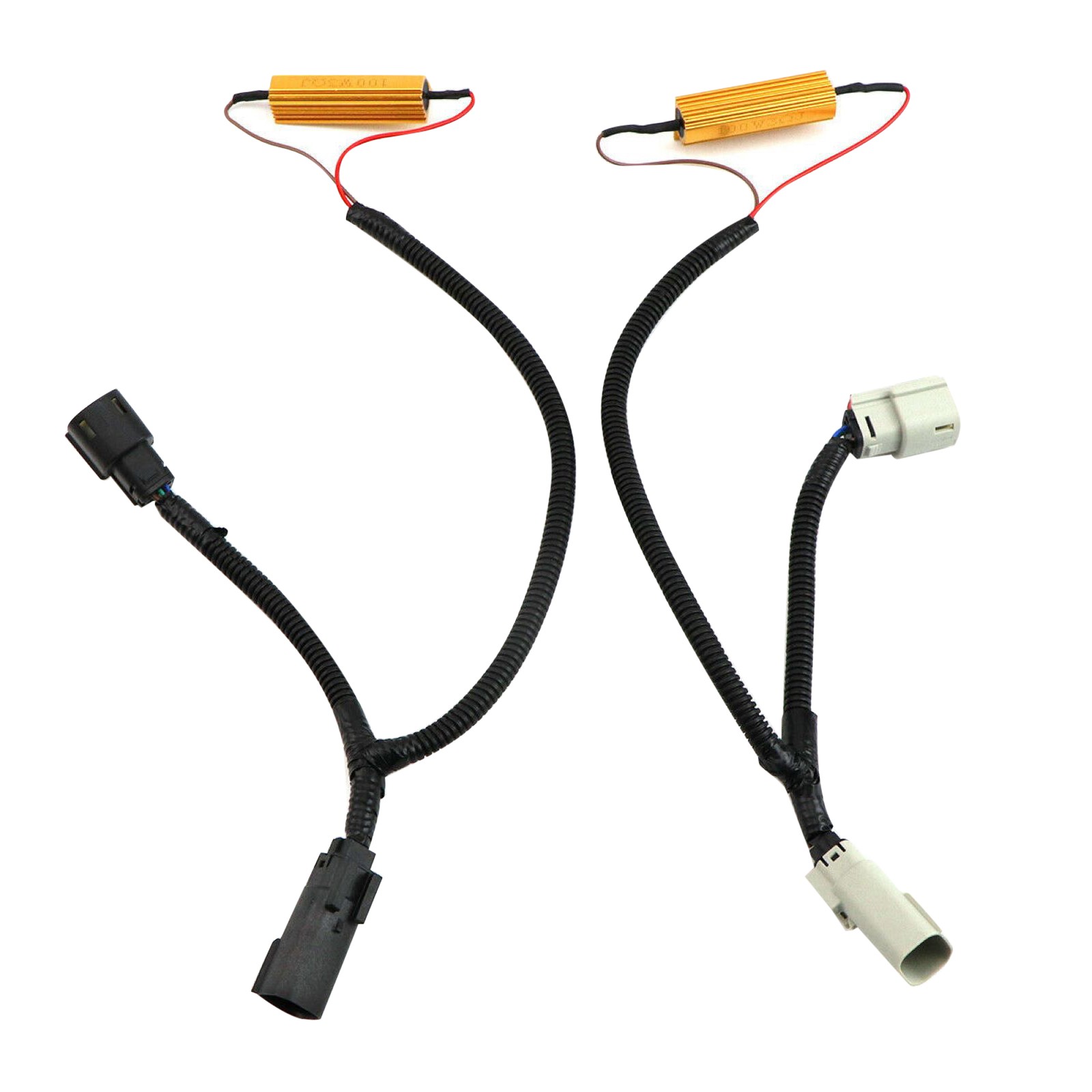 1 Pair of Rear Tail light LED Conversion Harness 2019 For RAM 2500/3500 models