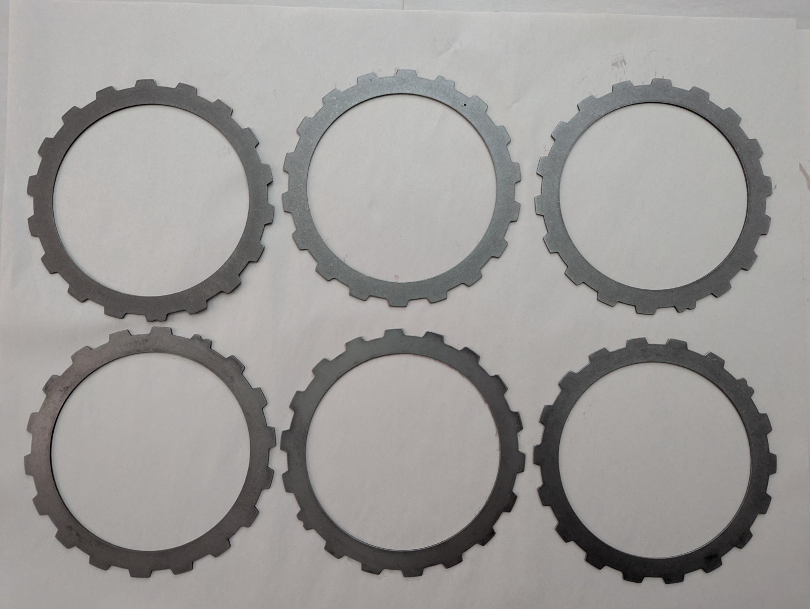 FORD C-6 REVERSE CLUTCH STEEL PLATE X 6 (.068″ thick, 1966 – ON)