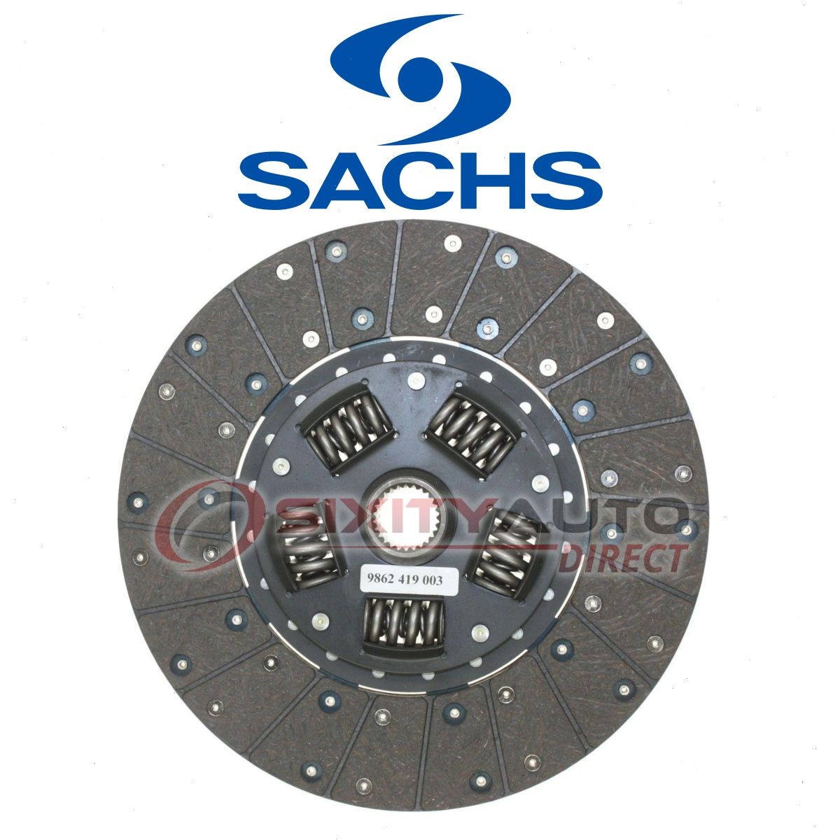 SACHS BBD4208 Clutch Friction Disc for Manual Transmission Shift Components bv