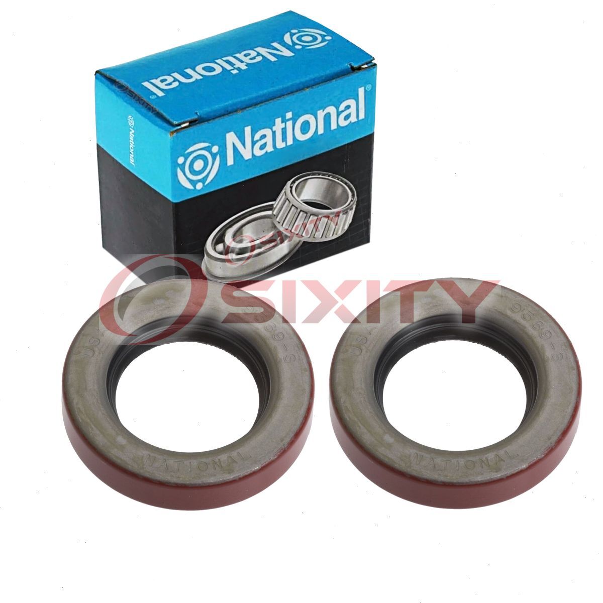2 pc National Rear Wheel Seals for 1967-1973 Ford Mustang Driveline Axles tc