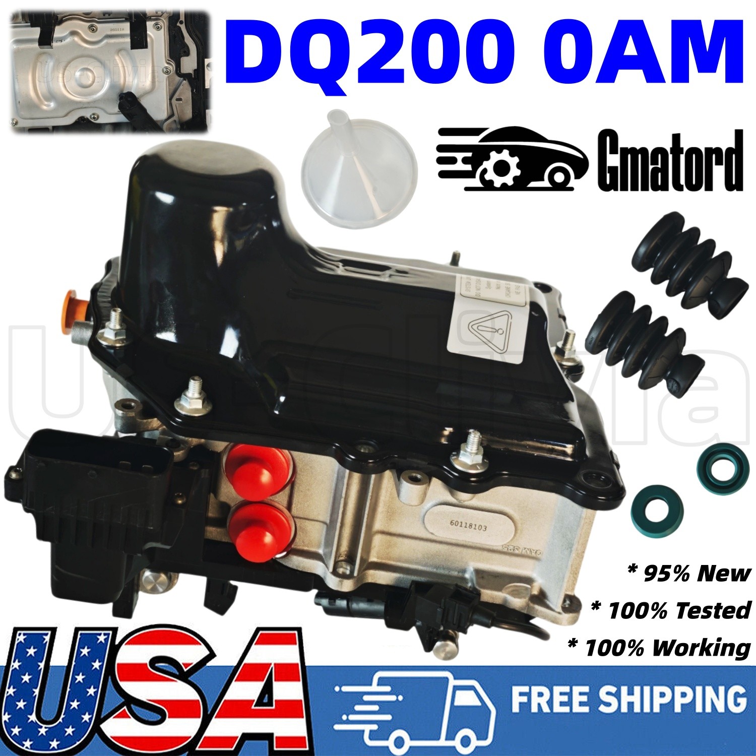 0AM DQ200 Transmission Mechatronic Valve Body TCM TCU 0AM927769D For VW AUDI DSG