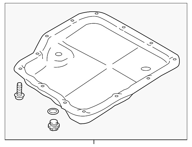 Genuine Subaru Transmission Oil Pan 31390AA170