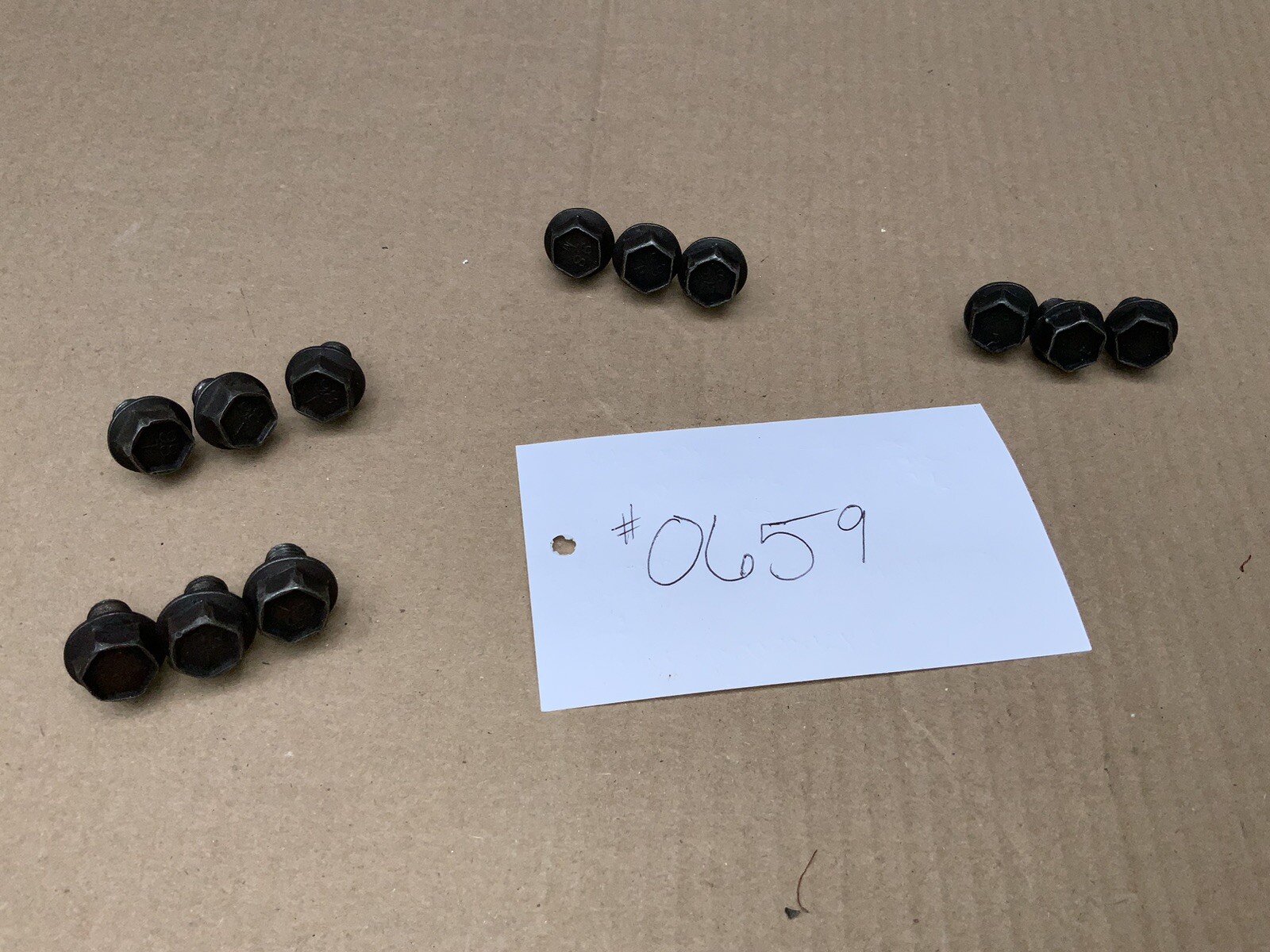 Torque CONVERTER BOLTS (6) HEX HEAD 15mm Head METRIC