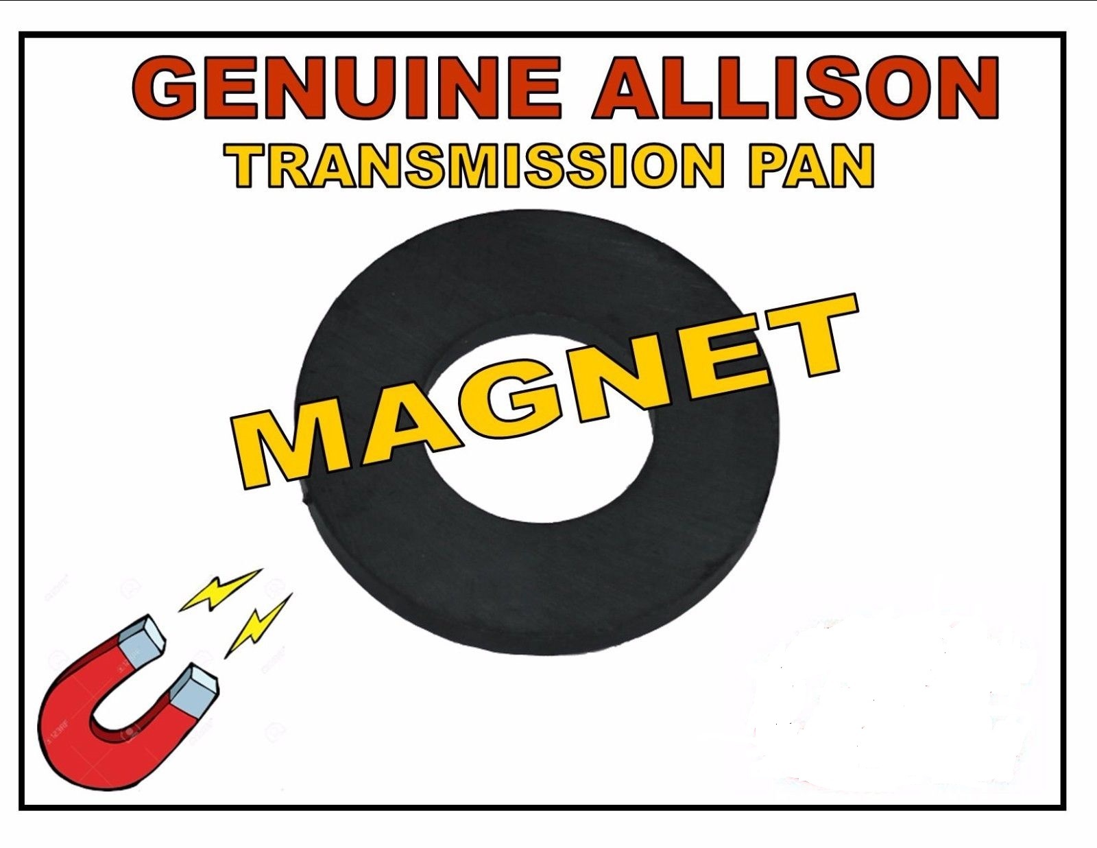 Allison Auto Trans Oil Pan Magnet – Genuine Allison #29535617