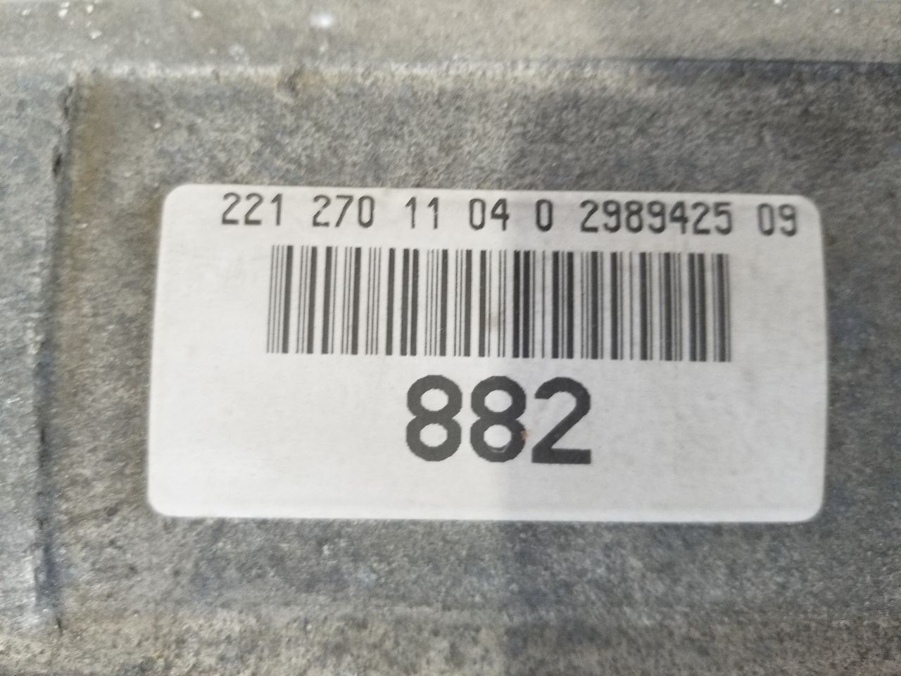 Automatic Transmission 221 TYPE 5.5L RWD 2011 MERCEDES BENZ S63 S 63 83K MILES