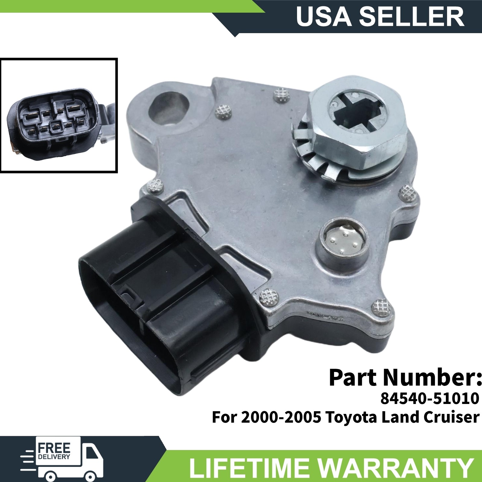 New Replacement Neutral Safety Range Sensor for Toyota 4Runner 84540-51010