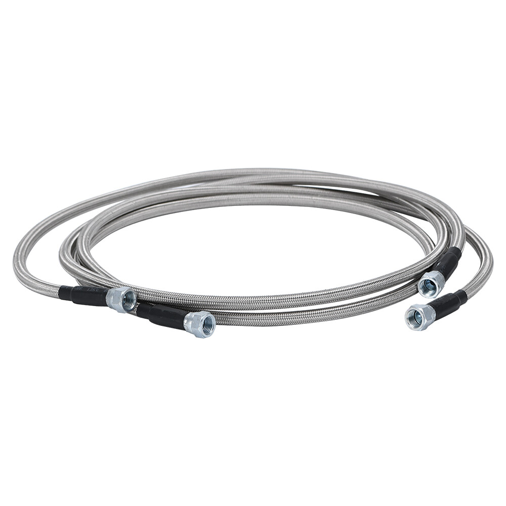 70” Flexible SS Braided Transmission Lines Kit 6AN For GM 4L60E 4L80E