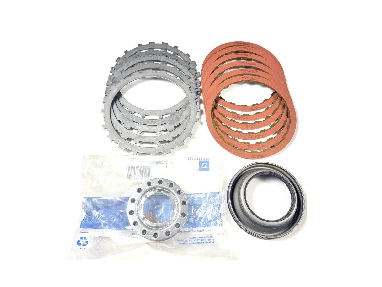 700R4 Updated Transmission Molded Piston Set w/ Seal Kit 3-4 Stage 1 Clutch Pack