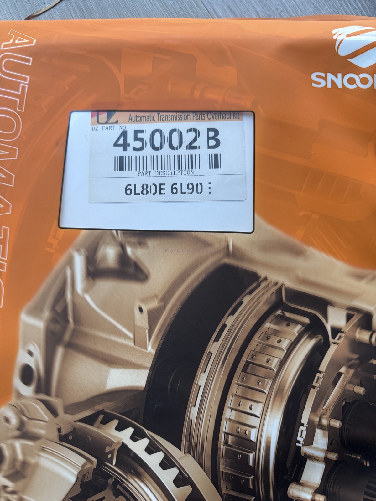 6L80E SNOOKER OEM Transmissi​on overhaul kit for 2014-15 CHEVROLET CRUZE MALIBU