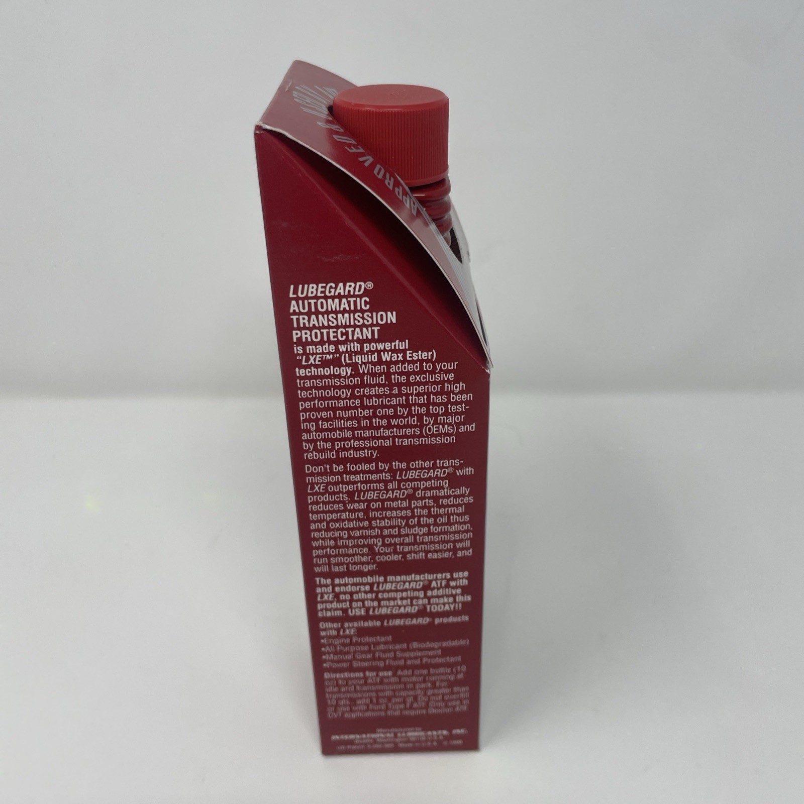 Lubegard Red 60902 Automatic Transmission Fluid Protectant with LXE Technology