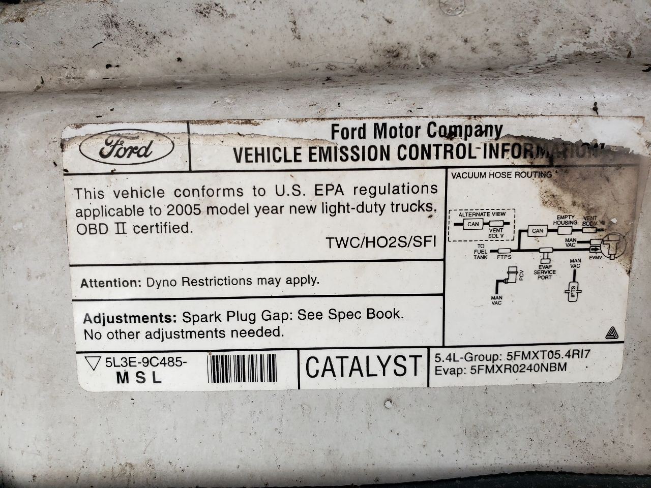 F150 2005 Automatic Transmission Oil Cooler 1843216