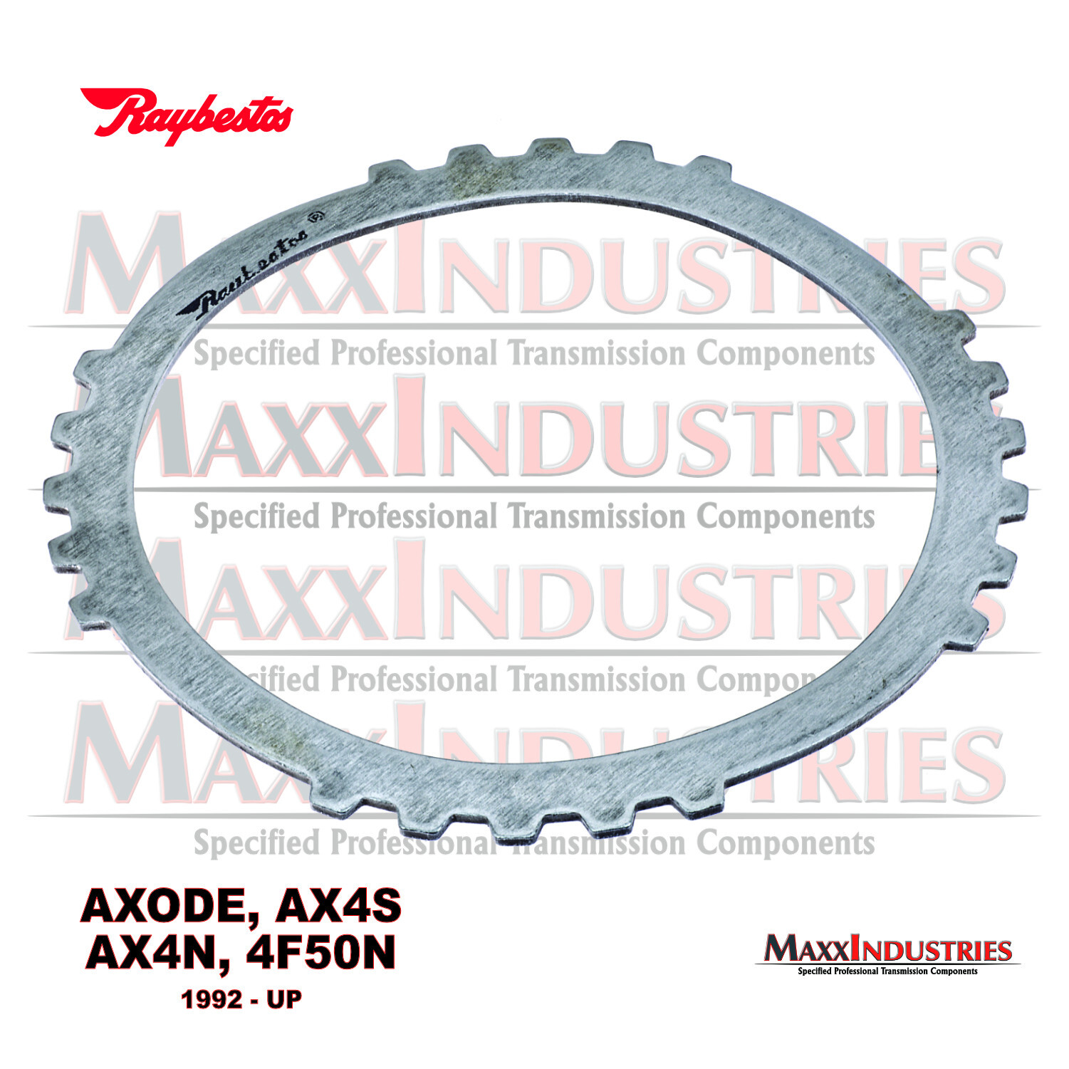 Raybestos 511141 FORD Intermediate(Waved) Steel Clutch Plate 1992Up F2DZ-7E085-A