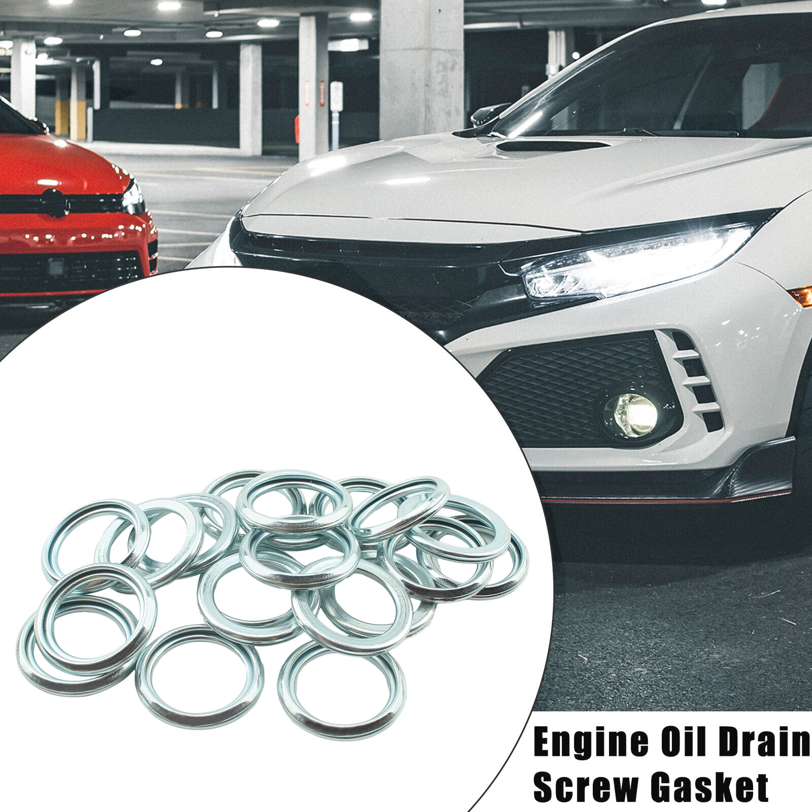 20x Transmission Drain Plug Gaskets For Toyota Lexus 35178-30010
