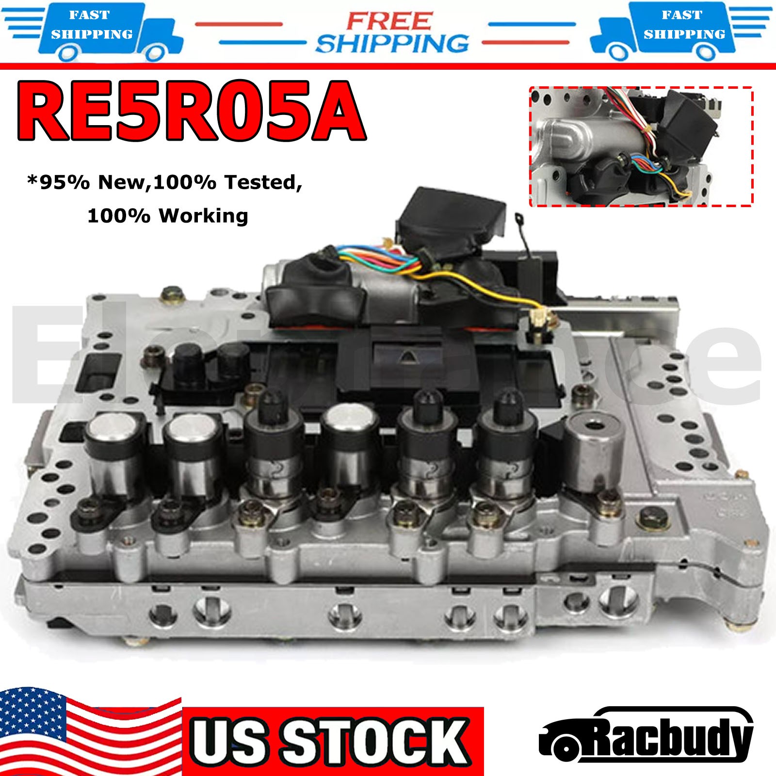 RE5R05A TCM Transmission Valve Body For Nissan Xterra Armada Infinity FX35 G35