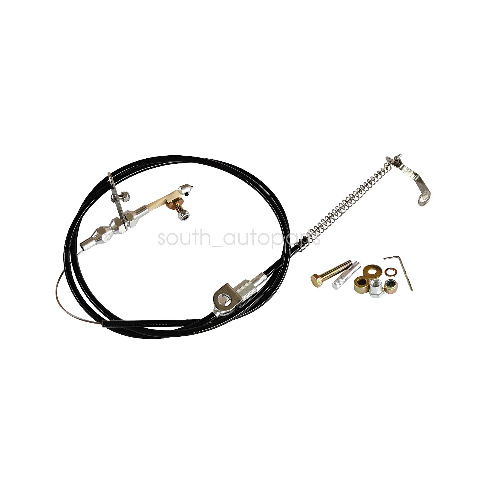New KD-2AODU Black Kickdown Cable Kit For Ford/AOD Lokar US FAST
