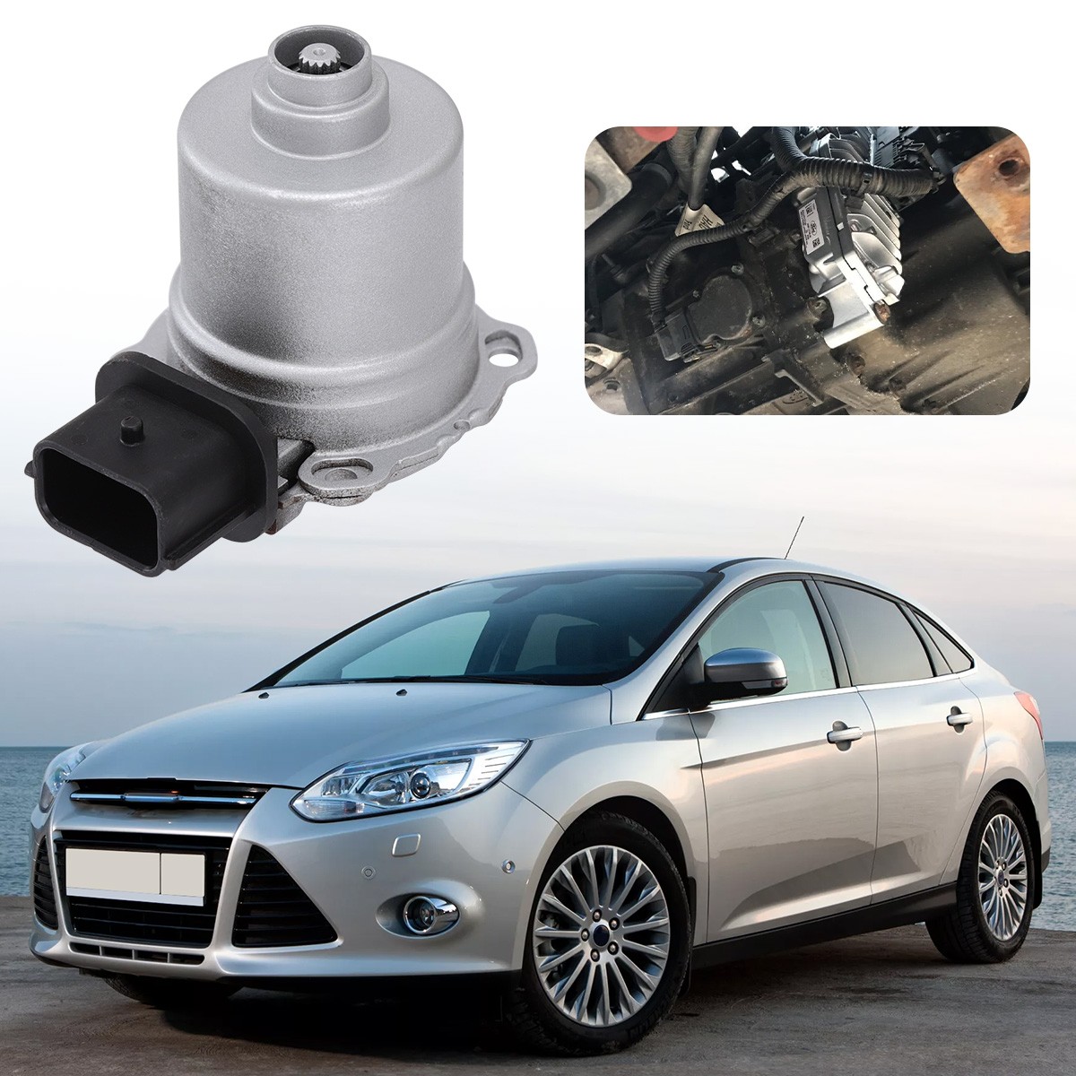 Transmission Clutch Actuator For Ford Fiesta Focus 2011-2017 AE8Z7C604A 8-Pin