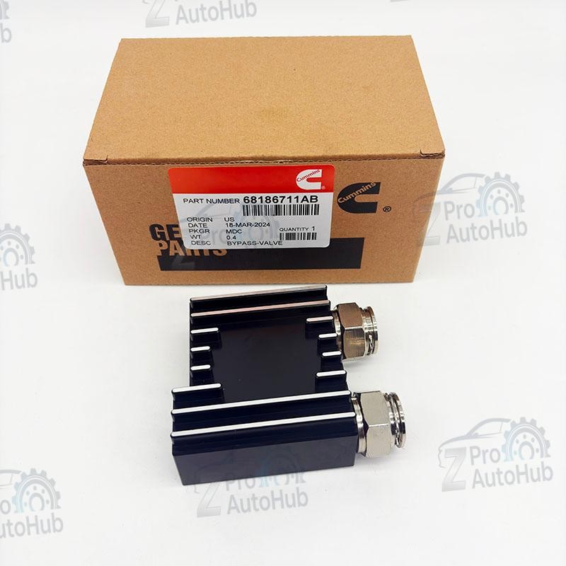 Transmission Cooler Thermal Bypass for 2013-18 Dodge Ram 2500 3500 6.7L Cummins
