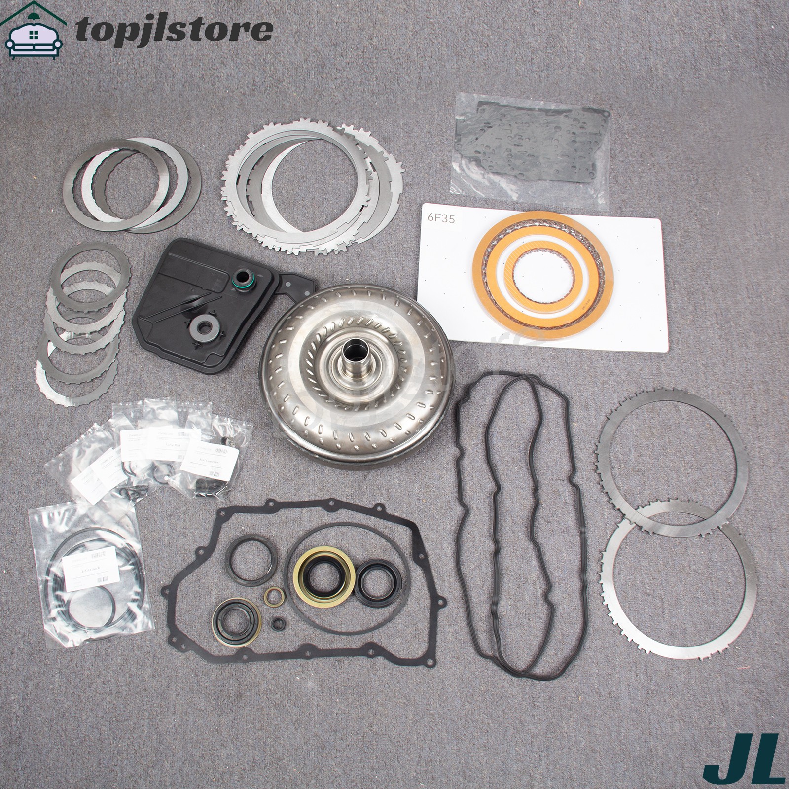 6F35 For Ford Transmission Rebuild Kit TransTec 2013-on For Ford Lincoln Mazda
