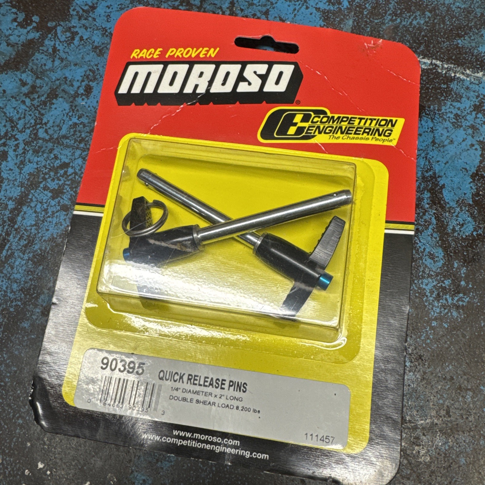 MOROSO 90395 Quick Release Pins (2) 1/4 x 2in