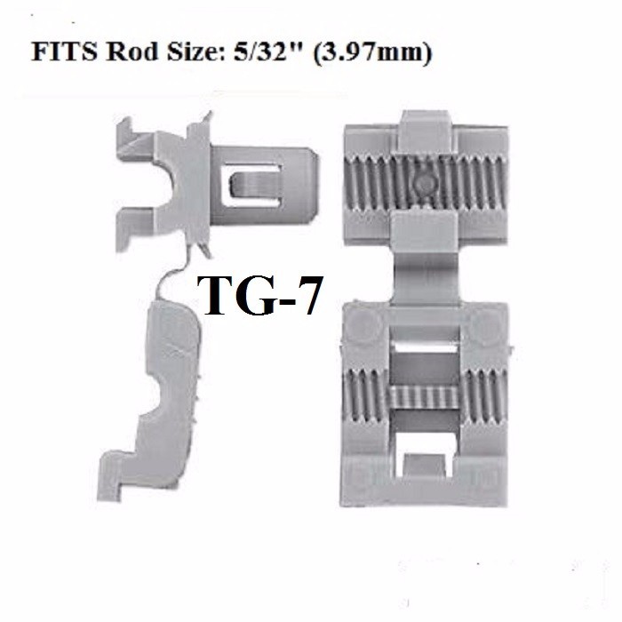 FORD F-150 250 350 CHEVY BUICK CADILLAC AND MORE Door / Tailgate Rod Clips TG-7