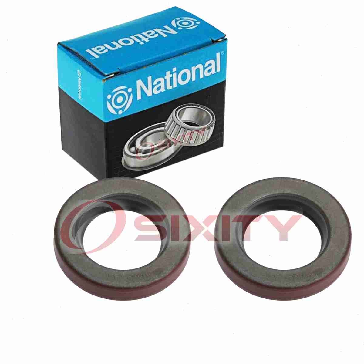 2 pc National Rear Wheel Seals for 1959-1967 Ford Galaxie Driveline Axles gi