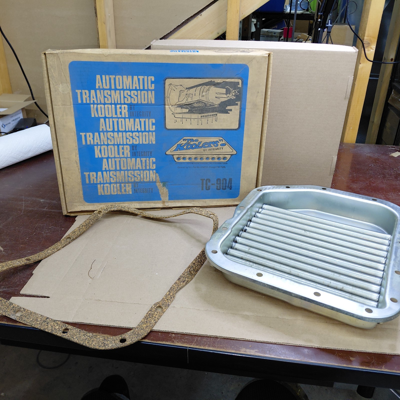Integrity tc904 transmission pan cooler